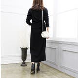 起毛カシュクールレイヤードワンピース | MODE ROBE | 詳細画像3 