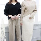 tuckワイドパンツ | MODE ROBE | 詳細画像8 