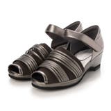 ダークグレーメタリック | 【3E】チュールメッシュサンダル | Mode et Jacomo×ing