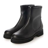 ブラック | 【3E】厚底ショートブーツ | Mode et Jacomo×ing