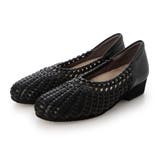 ブラック | 【3E】ウェッジソールメッシュパンプス | Mode et Jacomo×ing