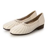 シルバーコンビ | 【3E】ウェッジソールメッシュパンプス | Mode et Jacomo×ing