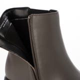 【3E】ヒールアップサイドゴアショートブーツ | Mode et Jacomo×ing | 詳細画像6 