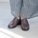 【3E】【レイン対応】切り替えデザインスリッポンシューズ | Mode et Jacomo×ing | 詳細画像2 