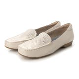 ライトベージュ | 【3E】ローファーモカシンシューズ | Mode et Jacomo×ing