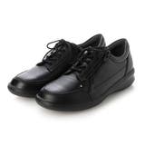 ブラックB | 【3E】サイドファスナーレースアップスニーカー | Mode et Jacomo×ing