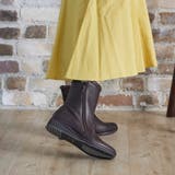 【撥水】【防滑】【3E】ミドル丈ショートブーツ | Mode et Jacomo×ing | 詳細画像8