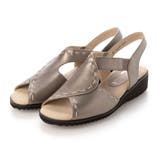 オークメタリック | 【3E】ステッチデザインサンダル | Mode et Jacomo×ing