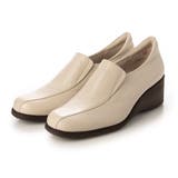 ベージュ | 【3E】サイドゴアウェッジソールスリッポン | Mode et Jacomo×ing