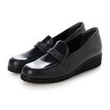 ネイビー | 【3E】ステッチベルトモチーフスリッポン | Mode et Jacomo×ing