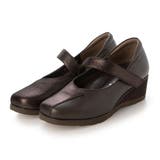 ブロンズB | 【3E】アシンメトリーデザインストラップシューズ | Mode et Jacomo×ing