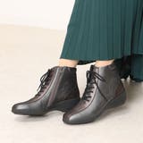 【3E】レースアップハイカットスニーカー | Mode et Jacomo×ing | 詳細画像1