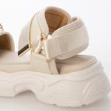 厚底ダブルベルトスポーツサンダル | Mode et Jacomo×ing | 詳細画像12 