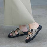 厚底ビジューバックルサンダル | Mode et Jacomo×ing | 詳細画像22 