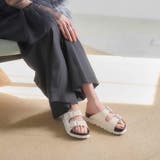 厚底ビジューバックルサンダル | Mode et Jacomo×ing | 詳細画像12 