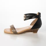 ウエッジヒールアンクルストラップサンダル | Mode et Jacomo×ing | 詳細画像4 