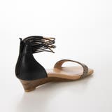 ウエッジヒールアンクルストラップサンダル | Mode et Jacomo×ing | 詳細画像5 