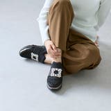 ビジューバックル厚底スニーカー | Mode et Jacomo×ing | 詳細画像1 