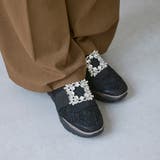 ビジューバックル厚底スニーカー | Mode et Jacomo×ing | 詳細画像3 