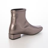 【レイン対応】スクエアトゥローヒールブーツ | Mode et Jacomo×ing | 詳細画像15 