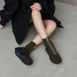 フロントジップニットブーツ | Mode et Jacomo×ing | 詳細画像1 