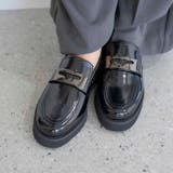 【レイン対応】厚底メタルモチーフローファー | Mode et Jacomo×ing | 詳細画像12