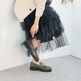 【レイン対応】厚底メタルモチーフローファー | Mode et Jacomo×ing | 詳細画像2