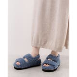 ベルクロファーフラットサンダル | Mode et Jacomo×ing | 詳細画像1 