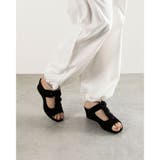 ビジュー付きTストラップサンダル | Mode et Jacomo×ing | 詳細画像19 