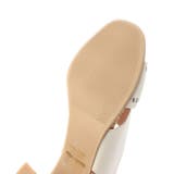 【クッション入り】サイドカットスクエアトゥサンダル | Mode et Jacomo×ing | 詳細画像10 