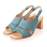 グリーンヌバック | 【クッション入り】サイドカットスクエアトゥサンダル | Mode et Jacomo×ing