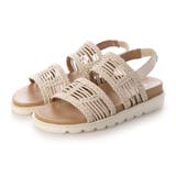 アイボリー | フットベッドメッシュサンダル | Mode et Jacomo×ing