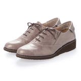 ブラウンメタリック | 【軽量】ローウェッジマニッシュシューズ | Mode et Jacomo×ing