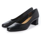 ブラック | 【クッション入り】チャンキーヒールパンプス | Mode et Jacomo×ing