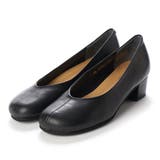ブラック | 【クッション入り】オブリークトゥパンプス | Mode et Jacomo×ing