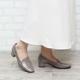 【全天候対応】チャンキーヒールローファーパンプス | Mode et Jacomo×ing | 詳細画像17 