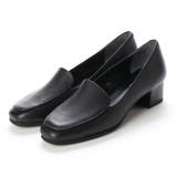ブラック | 【全天候対応】チャンキーヒールローファーパンプス | Mode et Jacomo×ing