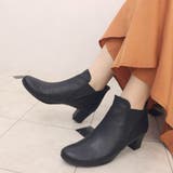 【撥水】サイドゴアヒールブーツ | Mode et Jacomo×ing | 詳細画像1