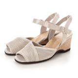 シルバー | アンクルストラップサンダル | Mode et Jacomo×ing