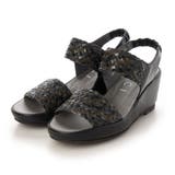 ネイビーミックス | メッシュデザインサンダル | Mode et Jacomo×ing