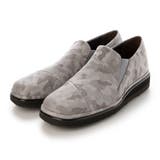 ライトグレーミックス | 【高機能】スクエアトゥ切り替えスリッポン | Mode et Jacomo×ing