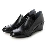 ブラックB | ウェッジヒールサイドゴアスリッポンシューズ | Mode et Jacomo×ing