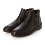 ダークブラウンB | サイドゴアシンプルショートブーツ | Mode et Jacomo×ing