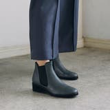 サイドゴアウェッジソールショートブーツ | Mode et Jacomo×ing | 詳細画像1 