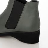 サイドゴアウェッジソールショートブーツ | Mode et Jacomo×ing | 詳細画像11 