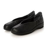 ブラック | 【軽量】Vカットフラットパンプス | Mode et Jacomo×ing