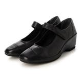 ブラック | アンクルベルトスクエアパンプス | Mode et Jacomo×ing