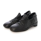 ブラック | 【軽量】ソフトレザーフラットシューズ | Mode et Jacomo×ing