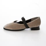 Vカットシャーリングストラップフラットシューズ | Mode et Jacomo×ing | 詳細画像1 