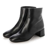 ブラック | スクエアトゥショートブーツ | Mode et Jacomo×ing